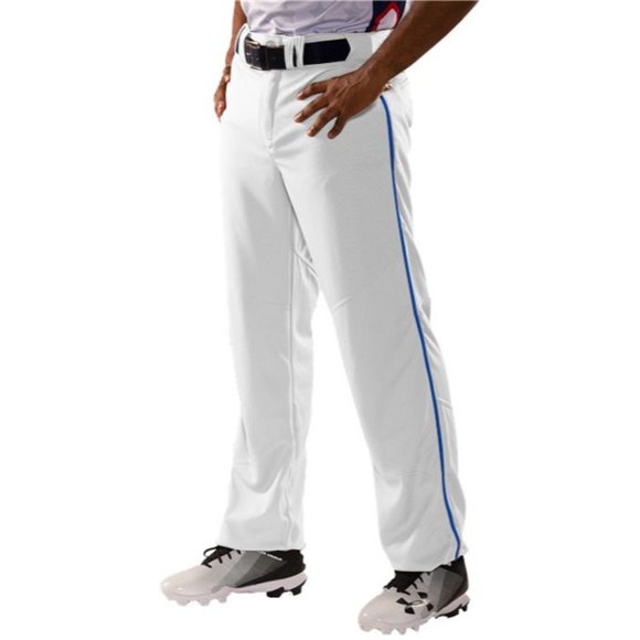 Don Alleson Boys' Open Bottom Velcro Adjustable Length Piped Large Baseball Prac - Picture 1 of 1